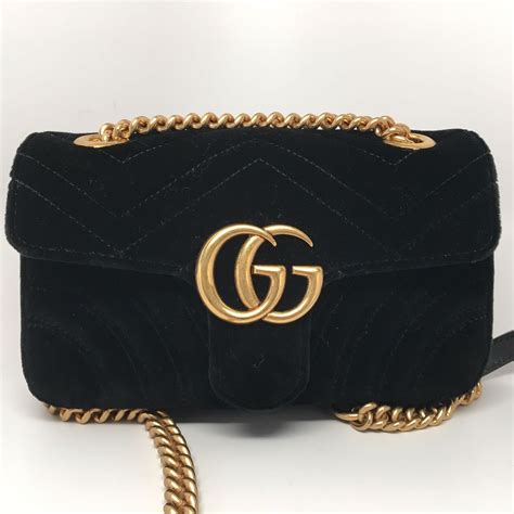 gucci marmont mini velvet vs leather|gucci marmont handbags review.